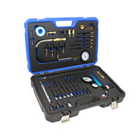Kit de test de compression pour moteur diesel KT-6145, testeur de pression de cylindre, testeur d'injecteur diesel, vérification du cylindre de camion