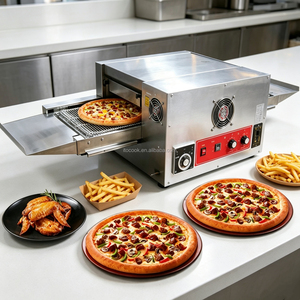 <span class=keywords><strong>Horno</strong></span> de Pizza Eléctrico Comercial ITO T-12C de 12 Pulgadas, Acero Inoxidable, Portátil, 6KW, 220V, Termostato Ajustable y Pantalla LED - Product Image 3