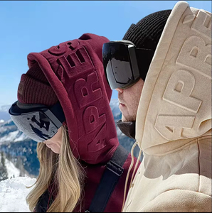 Người đàn ông của cao cấp quá khổ XL HOODIE Chất lượng cao Floral Logo in 3D trắng thể thao áo nhuộm kỹ thuật thăng hoa chuyển - Product Image 6