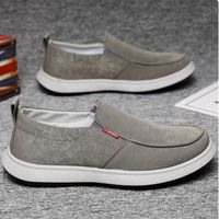 Nouvelles Chaussures Décontractées en Toile pour Hommes 2026, Chaussures Simples Respirantes à Enfiler, Vente Directe Fabricant