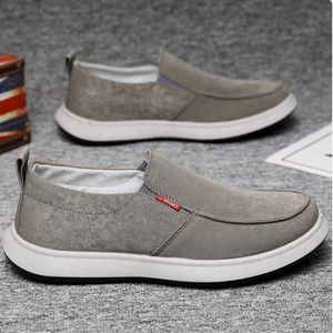 Nouvelles Chaussures Décontractées en Toile pour Hommes 2026, Chaussures Simples Respirantes à Enfiler, Vente Directe Fabricant - Product Image 2