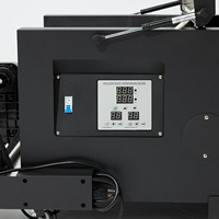 Nouvelle imprimante DTF semi-automatique A2 40 cm à double tête XP600, encre pigmentée, machine d'impression haute vitesse pour l'industrie du t-shirt