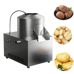 Machine de traitement des fruits et légumes, éplucheuse de pommes de terre commerciale, équipement automatique pour enlever la peau des pommes de terre - Product Image 1