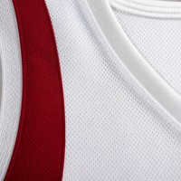 Seragam Basket Amerika Kustom Pabrik, Sublimasi, Tanpa Lengan, Kerah V, dengan Nama dan Nomor Personalisasi OEM