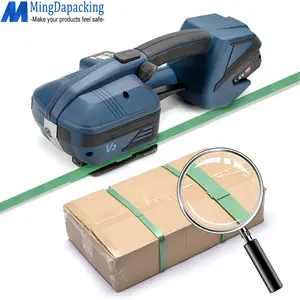 4000MHA Automatic V2 battery powered PP/PET plastic strapping tool for sale