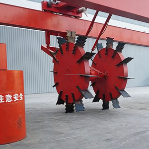 Compost <strong>Bioreactor</strong> Wheel Type Compost Turner Machine <strong>Fermented</strong> Machine for Big Scale of Organic Fertilizer Factory - Product Image 4
