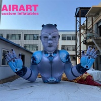 Personnage de robot gonflable de haute qualité pour femmes conçu sur mesure pour la scène musicale