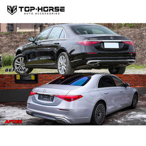 Mercedes Ben-z Clase S S400 S450 S500 S580 S680 W223 S63 <span class=keywords><strong>S65</strong></span> <span class=keywords><strong>Maybach</strong></span> Convertir Kit de carrocería Faldón lateral de parachoques - Product Image 6