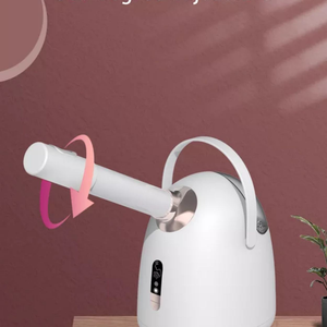 White Facial Mist Sprayer Nano Spray Humidifier Ultrasonic Face <b>Steamer</b> Hot Cold Spa Equipment for Hotel Use - Product Image 6