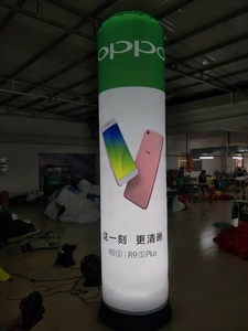 Columna Publicitaria Inflable con Iluminación LED RGB, Pilar Inflable que Cambia <span class=keywords><strong>de</strong></span> Color, Pancarta Vertical Luminosa para Festivales/Plazas Comerciales - Product Image 6
