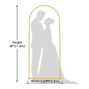 Soporte <span class=keywords><strong>de</strong></span> arco <span class=keywords><strong>de</strong></span> hierro para bodas, marco para arco <span class=keywords><strong>de</strong></span> globos, soporte para flores para decoración <span class=keywords><strong>de</strong></span> <span class=keywords><strong>fondo</strong></span> <span class=keywords><strong>de</strong></span> fiestas <span class=keywords><strong>de</strong></span> cumpleaños - Product Image 2