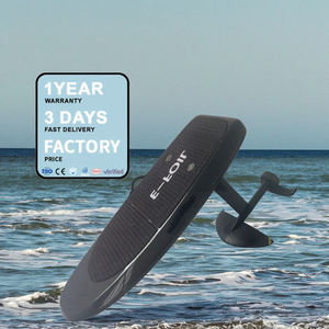 Tabla de surf eléctrica de hidroala de fibra de carbono de 8KW, 45 km/h, velocidad máxima, batería de 58Ah, Control remoto para deportes acuáticos en el océano y el lago - Product Image 1