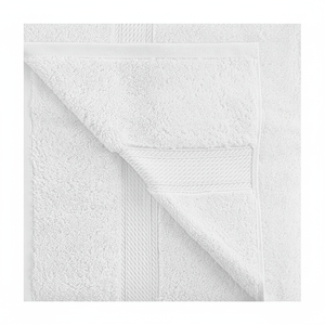 Collection 2022 Essuie-mains Dobby Weave blanc le plus vendu Coton compressé à la mode pour un usage quotidien Meilleur prix de gros pour - Product Image 1