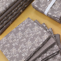 Usine directe en gros 5 pièces 100% coton imprimé tissu Floral gros quarts tissu coton couette tissu pour couette