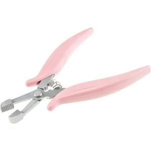 Pince à extensions capillaires professionnelle Obexa en acier inoxydable rose 50,8 cm pour micro-anneaux, fusion et retrait, avec poignée ergonomique antidérapante - Product Image 6