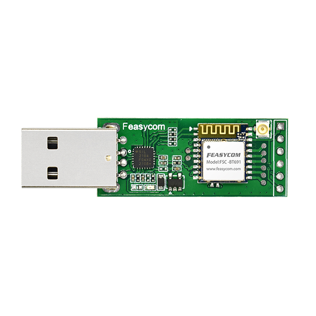 Feasycom FSC-DB006-BT691-USB DA14531 Chip BLE 5.1 Low Energy USB PCBA Testing Bluetooth Module Development Board for FSC-BT691
