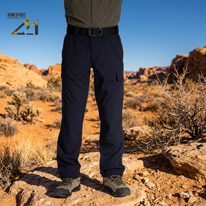 Pantalones Cargo Tácticos para Hombre, Estilo Safari Bordado, Duraderos, de Secado Rápido, Resistentes al Viento, Corte Recto, Cintura Alta, para Actividades al Aire Libre - Product Image 1