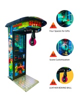 Machine d'arcade électronique de boxe avec récompenses, jeu sportif à monnayeur, équipement de divertissement à fort rendement pour centre de jeux