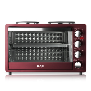 RAF nuovo Design Elettrodomestici da <span class=keywords><strong>cucina</strong></span> multifunzionali 40L friggitrice ad aria <span class=keywords><strong>elettrica</strong></span> <span class=keywords><strong>forno</strong></span> <span class=keywords><strong>con</strong></span> piastre elettriche porta in vetro - Product Image 5