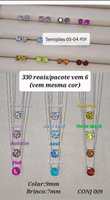 Ventes directes d'usine 6 mm, liens personnalisés pour les clients. Colliers, bracelets, boucles d'oreilles, bagues.