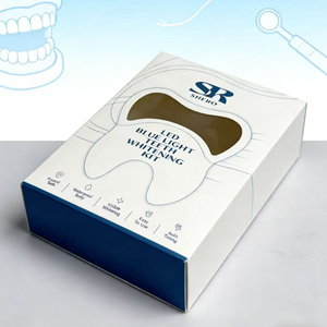 Customized Eco-Friendly Dental Care Gift <b>Box</b> <b>Paper</b> <b>Box</b> For Luxury foldable <b>Box</b> Teeth Whitening Accessory packaging with Window - Product Image 1