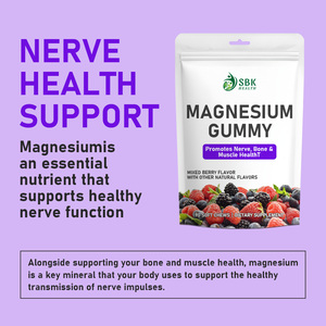 Hot Seller Magnesium Gummies Nerve Bone Muscle Health Supports Heart Gummies Nutrient That Supports Healthy Nerve Function - Product Image 3