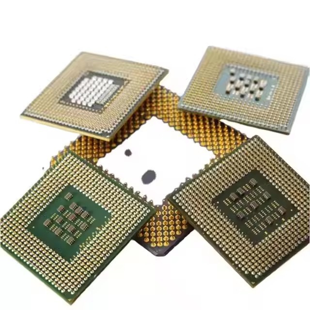 Gold Ceramic CPU Processor Waste with Gold Pins RAMS Intel Available for Sale