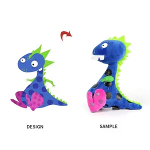 Customizable Plush Toys Cute Pillow PP Cotton Plush Doll Bedside Pillow Pad Custom logo Packaging Label Hanging Tag - Product Image 1