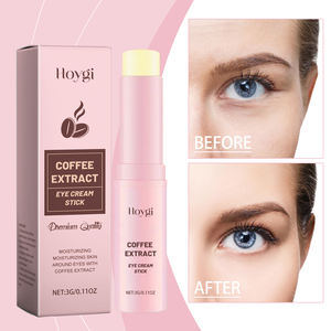 Stick pour les yeux lissant à la caféine 3g, étiquette privée OEM, cernes, repulpe, hydrate, végétalien - Product Image 3