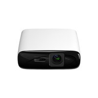 Projecteur d'écran portable ultra-compact A46 Smart Home Cinéma Vidéo Laser LED Extérieur Android 14 Wi-Fi à courte focale pour ordinateur portable