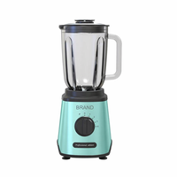 Mixeur de table en verre de luxe avec vitesse variable, anti-fuite et fonction de broyage de glace, faible bruit, pour smoothies, usage en cuisine