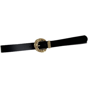 Cinturón de Mujer Estilo Occidental Coreano con Hebilla Dorada de Aleación Vintage, Cinturón Retro de Cuero PU para Jeans, Blazer y Vestidos - Product Image 6