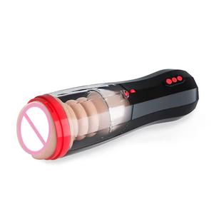 High-quality Popular Frequency Mode Rechargeable 100% Waterproof, Silent, Diamond Airplane Cup Male <b>Masturbator</b> Vibrators - Product Image 2