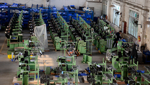 Thu Hẹp Vải Shuttle Ít Kim <span class=keywords><strong>Loom</strong></span> Dệt Nhãn Nhà Máy, Máy Dệt Nhãn Cho Quần Áo - Product Image 4