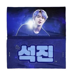 Nouveau design de tissu professionnel personnalisé Kpop Cheering Kit Kpop Slogan bannière serviette pour les Fans de concert support