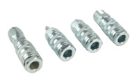 Raccords pneumatiques industriels standard israéliens personnalisés, en acier galvanisé durable, raccords rapides, filetages BSPT/BSPP/NPT pour