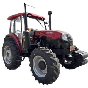 Tractor Agrícola Integrado Rojo Lx904 Nuevo de Alta Potencia para Cultivo Rotatorio en Arrozales y Estanques, con Arado de Surco Abierto - Product Image 5