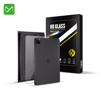 Protection d'écran en verre trempé 9H Premium pour iPad Air 13 pouces, haute transparence, anti-rayures