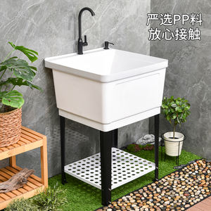 حوض مياه مرتفع محمول متعدد الوظائف أواني خارجية للحدائق والمطابخ والحمامات سيناريوهات متعددة - Product Image 3