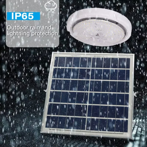 Lampada <span class=keywords><strong>Solare</strong></span> da Esterno a LED per Illuminazione Stradale, Lampada da Giardino Impermeabile 20W, <span class=keywords><strong>Lampadario</strong></span> <span class=keywords><strong>Solare</strong></span> con Telecomando - Product Image 6