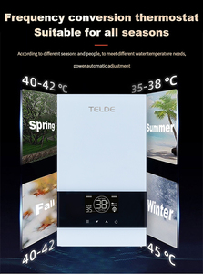 Calentador de Agua Eléctrico Instantáneo Portátil Telde, 5.5KW, IPX4 Impermeable, Control Táctil, Pantalla LED Inteligente, Ahorro de Energía, Calentamiento Rápido - Product Image 5