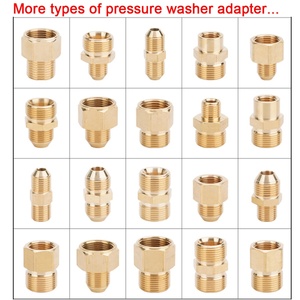 4500 PSI High <b>Pressure</b> Hose Adapter Fittings for Washer Hose Extension M22 <b>Pressure</b> Washer Quick Connect Hose Adapter - Product Image 6