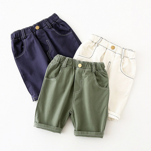 Achats en ligne de salopettes ou shorts d'été en coton doux pour garçons, fabriqués en Chine - Product Image 2