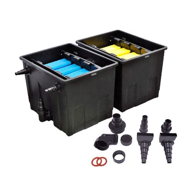 Factory Supply Large Capacity Pond Bio Filter for Fish Farm Aquaculture Big Surface Purification Pool Filters