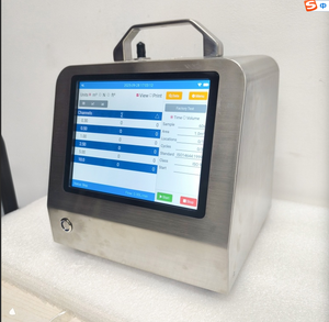 스마트 소프트웨어 28.3L/분 흐름 8 인치 터치 스크린 8 시간 배터리 수명과 효율적인 LPC-S310 휴대용 입자 카운터 - Product Image 6