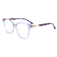Stz — lunettes personnalisées en acétate pour femmes, avec monture de lunettes en métal, vente en gros, 2183G74