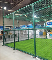 Voetbalveldomheining, stadionomheining, 3D-hekwerk, voetbalveldhek, sportomheining