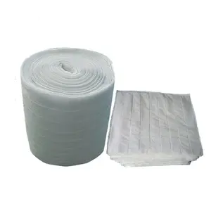 F9 White Synthetic Bag Air Filter Media Roll Pocket Air Filter