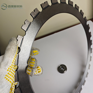 Disco de Corte Circular de 410 mm con Recubrimiento de Titanio, Soldado con Láser Industrial, para Concreto, Alfastrato y Ladrillo, OEM - Product Image 5