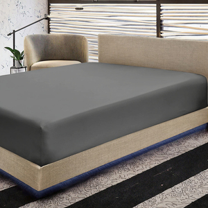 Sábana Ajustable Ultra Suave de Microfibra Tamaño Queen, Cubre Colchón de Lujo con Bolsillos Profundos, Duradera, Transpirable y Elástica para Uso Hospitalario - Product Image 2